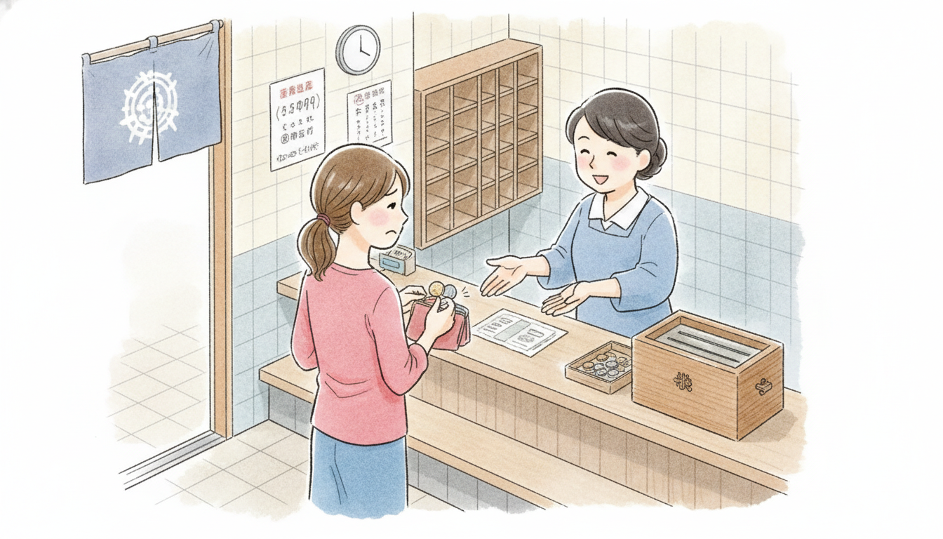 銭湯の料金はいくら？地域ごとの価格差と支払い方法